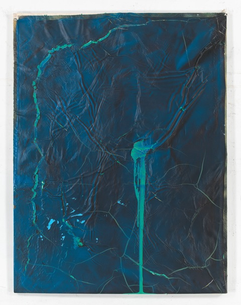 November 11, 2010 - January 10, 2011, Oil, enamel, and latex on canvas, 59" x 45", 2011