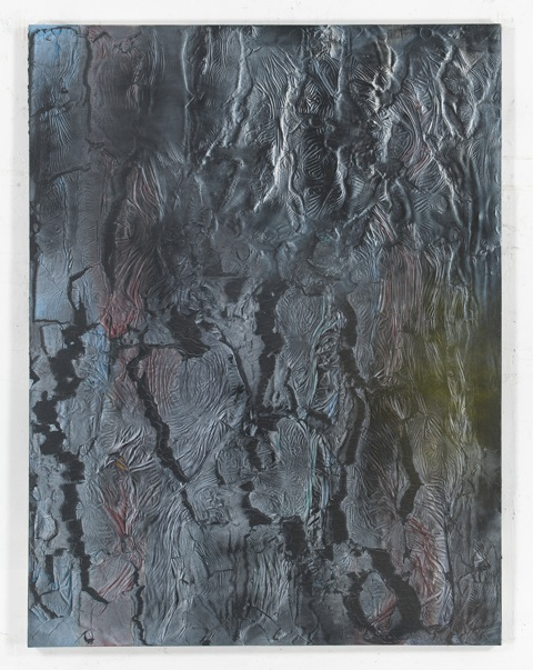 Janurary 16, 2011 - January 21, 2011, Oil, enamel, and latex on canvas, 59" x 45", 2011